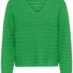 Metta Pullover - Bright Green-Sweaters and Cardigans- Hometown Style HTS, women's in store and online boutique located in Ingersoll, Ontario