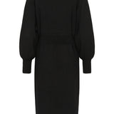 Marina Knit Dress - Black-Dress- Hometown Style HTS, women's in store and online boutique located in Ingersoll, Ontario