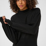 Marina Knit Dress - Black-Dress- Hometown Style HTS, women's in store and online boutique located in Ingersoll, Ontario