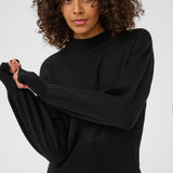 Marina Knit Dress - Black-Dress- Hometown Style HTS, women's in store and online boutique located in Ingersoll, Ontario