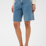 Vallis Denim Shorts-Bottoms- Hometown Style HTS, women's in store and online boutique located in Ingersoll, Ontario