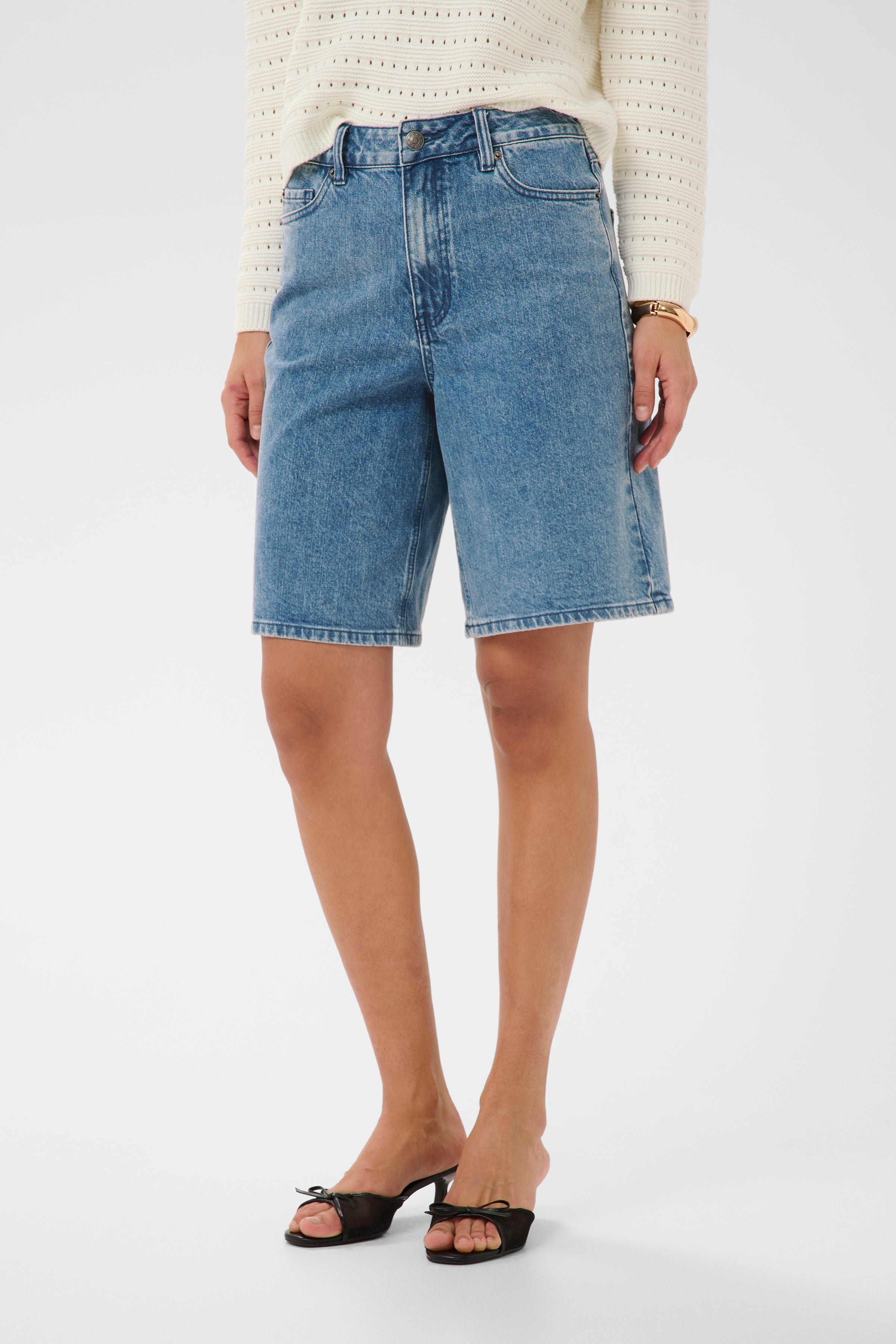 Vallis Denim Shorts-Bottoms- Hometown Style HTS, women's in store and online boutique located in Ingersoll, Ontario