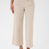 KAbrook Cropped High Waisted Jeans - Moonbeam-Bottoms- Hometown Style HTS, women's in store and online boutique located in Ingersoll, Ontario