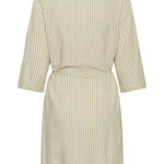 KAmilia Short Shirt Dress - Chalk-Casual Dresses- Hometown Style HTS, women's in store and online boutique located in Ingersoll, Ontario