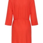 KAmilia Short Shirt Dress - Poppy-Casual Dresses- Hometown Style HTS, women's in store and online boutique located in Ingersoll, Ontario