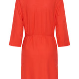 KAmilia Short Shirt Dress - Poppy-Casual Dresses- Hometown Style HTS, women's in store and online boutique located in Ingersoll, Ontario