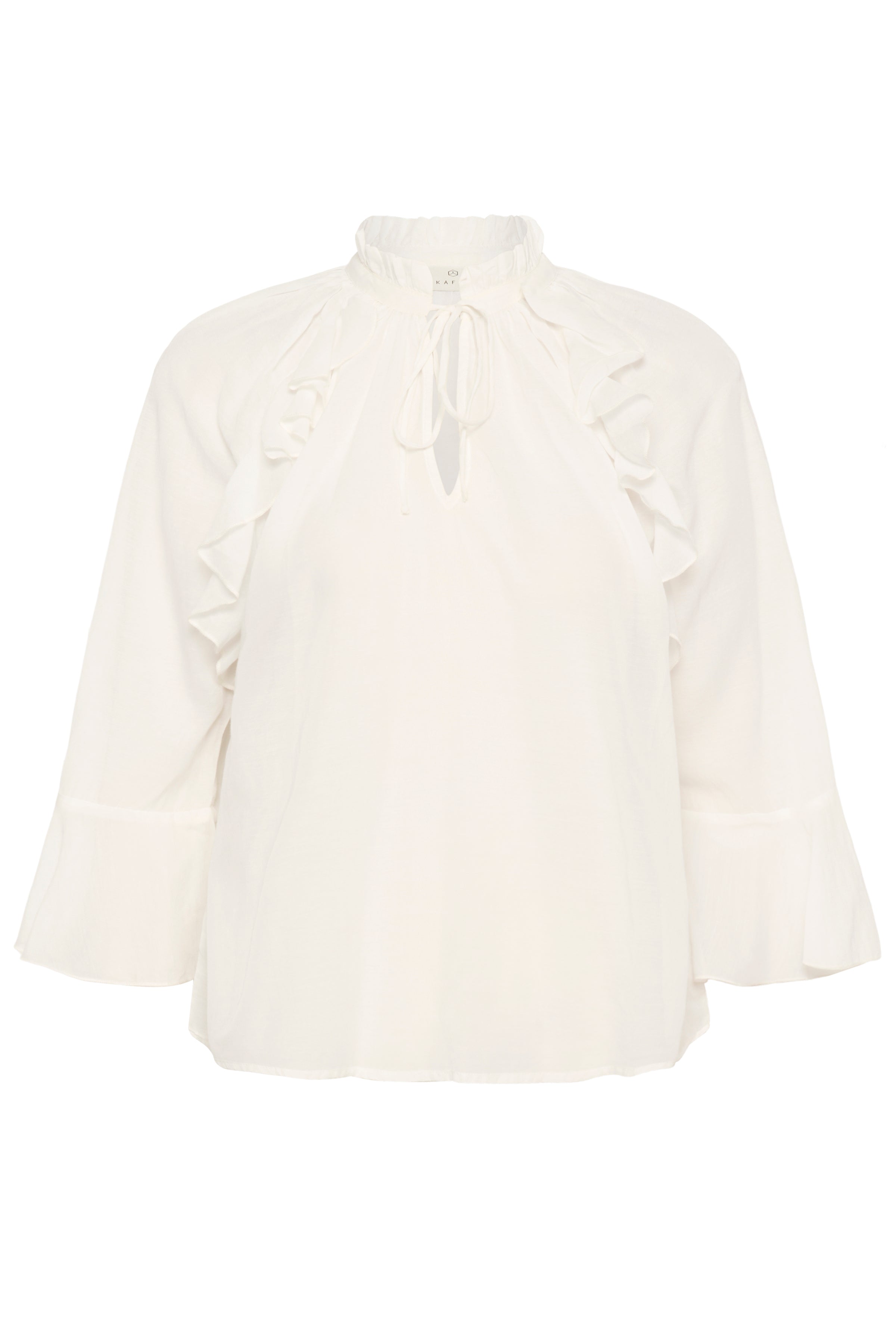 Flora Blouse -White-Blouses- Hometown Style HTS, women's in store and online boutique located in Ingersoll, Ontario