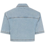 KAminna Denim Shirt-Coat & Jackets- Hometown Style HTS, women's in store and online boutique located in Ingersoll, Ontario