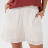 KAfiona Shorts - White-Bottoms- Hometown Style HTS, women's in store and online boutique located in Ingersoll, Ontario
