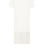 KaAndrea Tee Dress - Chalk-Casual Dresses- Hometown Style HTS, women's in store and online boutique located in Ingersoll, Ontario