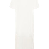 KaAndrea Tee Dress - Chalk-Casual Dresses- Hometown Style HTS, women's in store and online boutique located in Ingersoll, Ontario