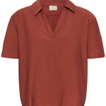 KAemily Blouse- Henna-blouse- Hometown Style HTS, women's in store and online boutique located in Ingersoll, Ontario