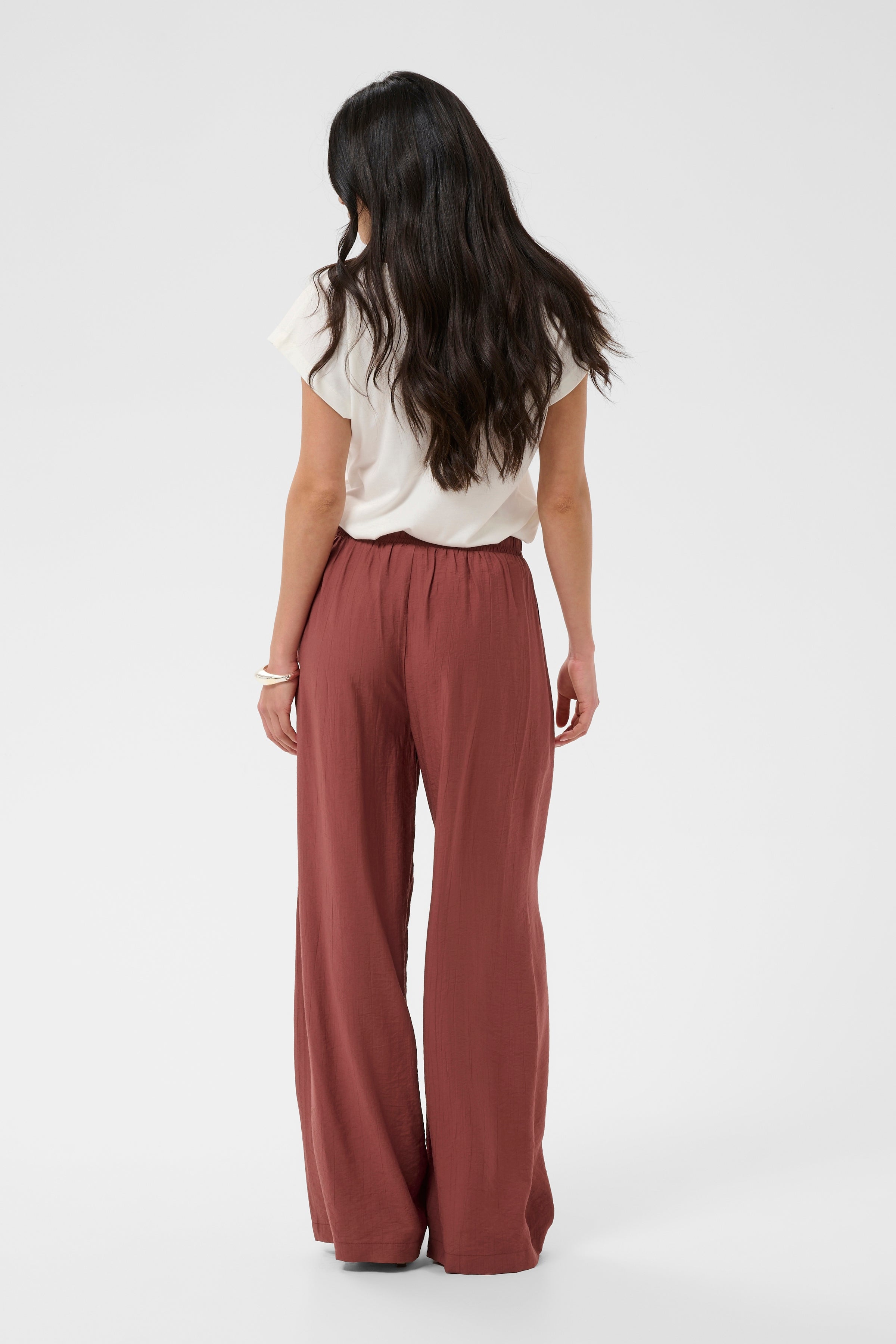 KaEmily Wide Pants- Henna-Bottoms- Hometown Style HTS, women's in store and online boutique located in Ingersoll, Ontario