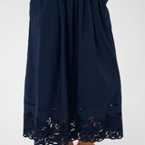 KAgertrud Skirt -Midnight Marine-Bottoms- Hometown Style HTS, women's in store and online boutique located in Ingersoll, Ontario