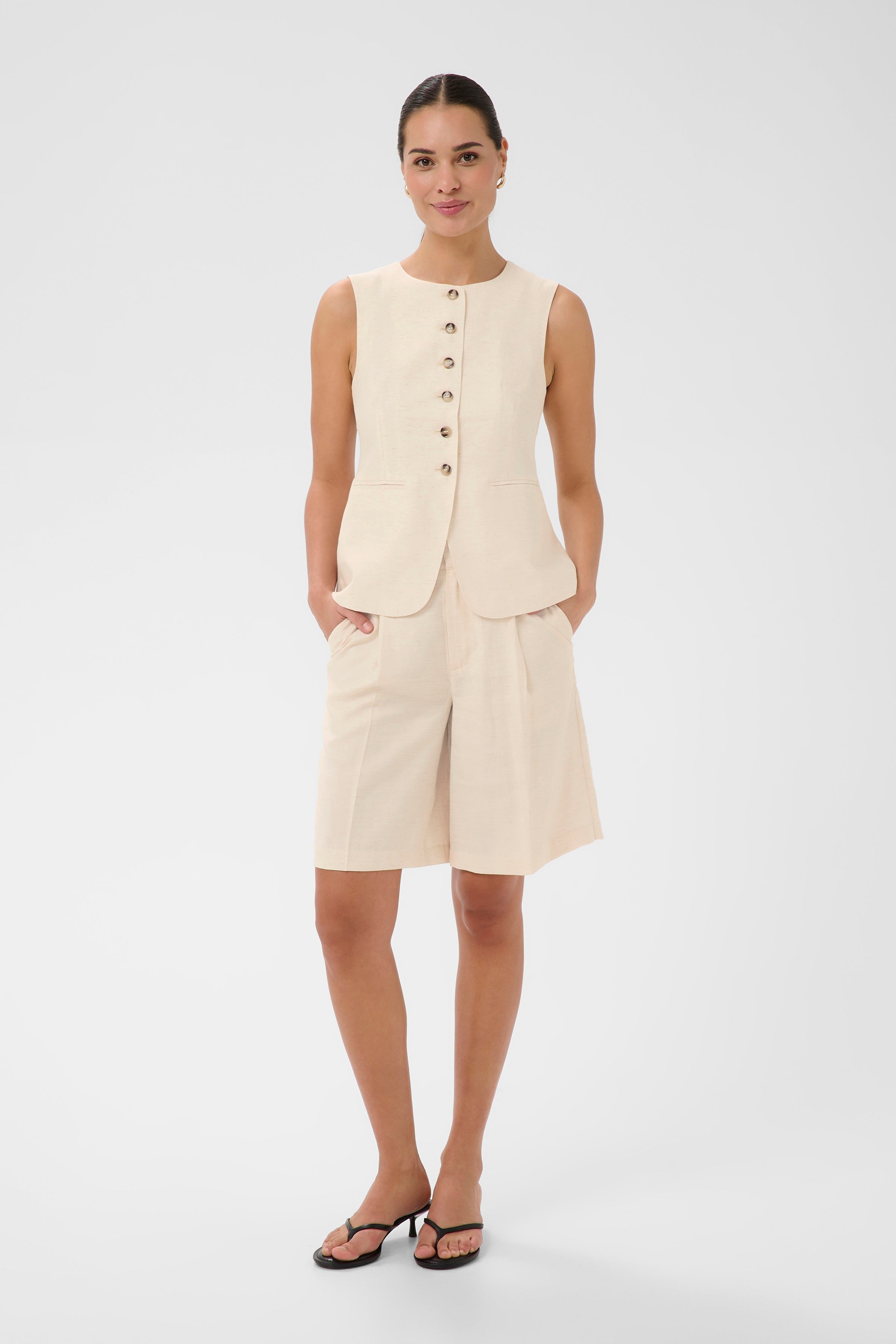 Kaannetta HW Shorts-Bottoms- Hometown Style HTS, women's in store and online boutique located in Ingersoll, Ontario