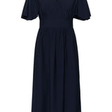Sirena Long Dress- Navy-Special Occasion Dress- Hometown Style HTS, women's in store and online boutique located in Ingersoll, Ontario