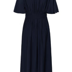 Sirena Long Dress- Navy-Special Occasion Dress- Hometown Style HTS, women's in store and online boutique located in Ingersoll, Ontario