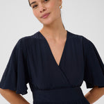 Sirena Long Dress- Navy-Special Occasion Dress- Hometown Style HTS, women's in store and online boutique located in Ingersoll, Ontario