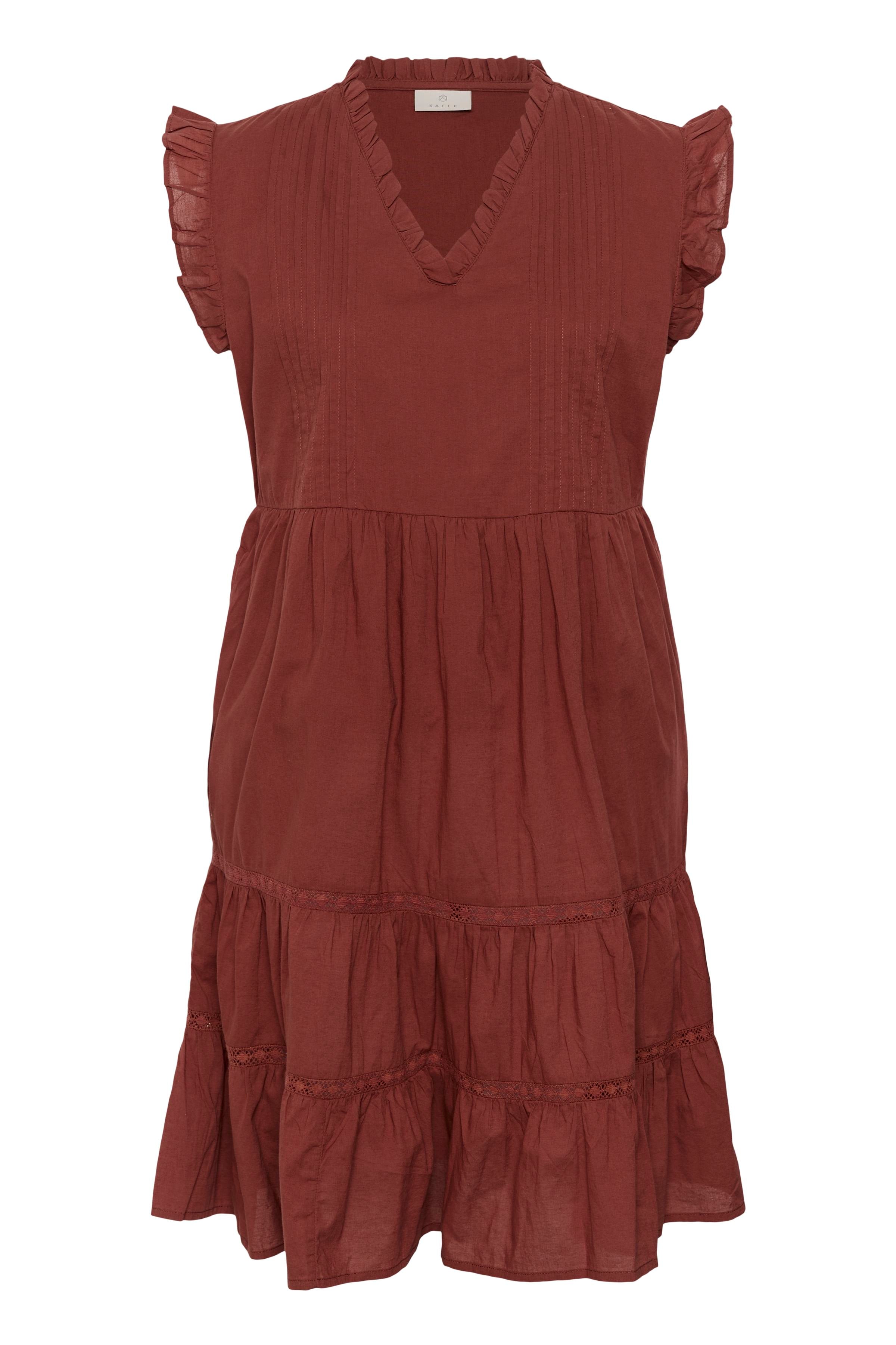 KAvalerie Dress - Henna-Casual Dresses- Hometown Style HTS, women's in store and online boutique located in Ingersoll, Ontario