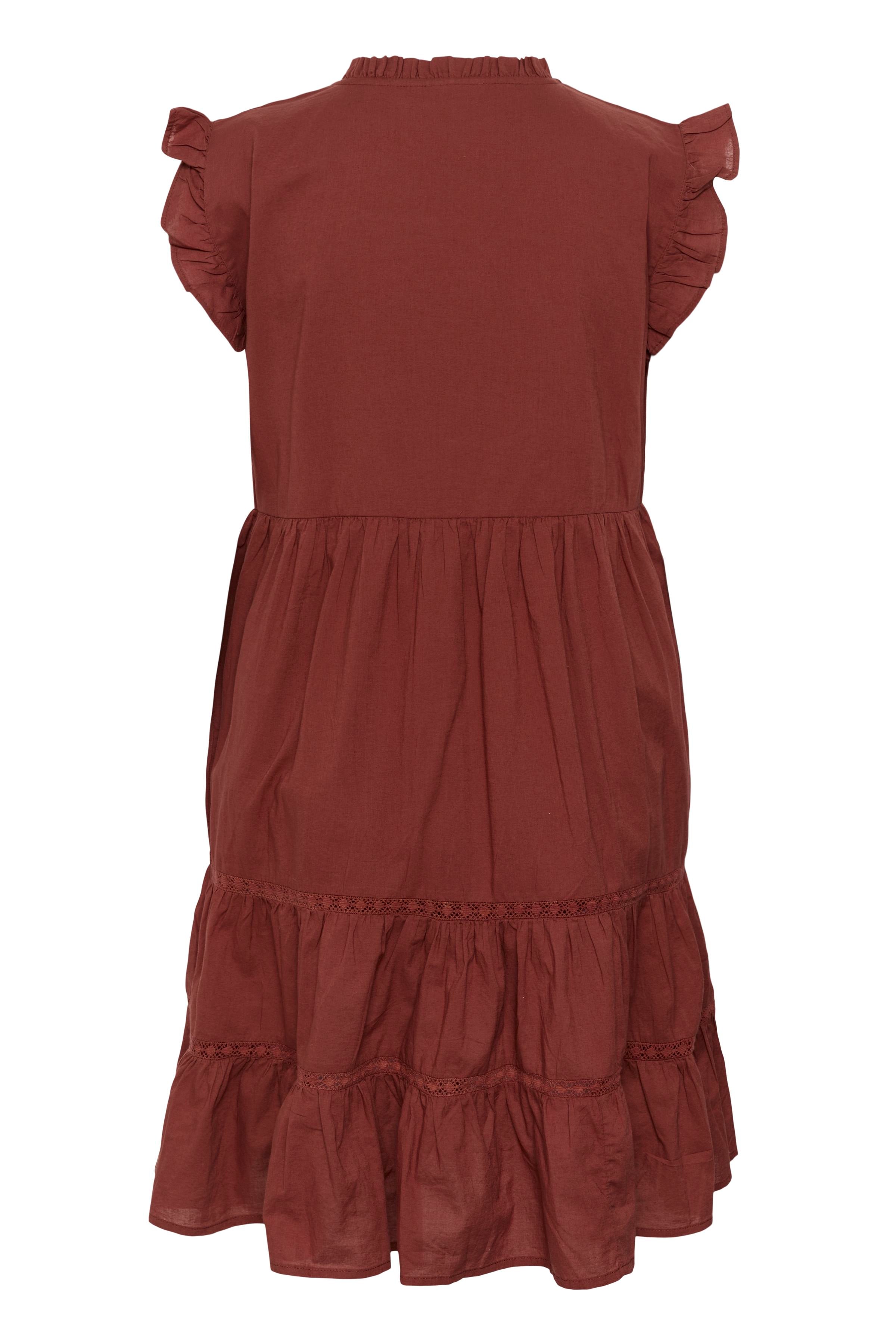 KAvalerie Dress - Henna-Casual Dresses- Hometown Style HTS, women's in store and online boutique located in Ingersoll, Ontario