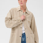 KAmaddison Jacket - Feather Gray-Coat & Jackets- Hometown Style HTS, women's in store and online boutique located in Ingersoll, Ontario