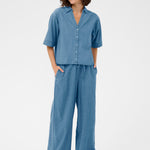 KAjade Denim Pants - Medium Blue-Bottoms- Hometown Style HTS, women's in store and online boutique located in Ingersoll, Ontario