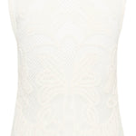 KAangelina Crochet Top - White-Casual Tops- Hometown Style HTS, women's in store and online boutique located in Ingersoll, Ontario