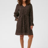 Kadotte Dress - Coffee Bean-Special Occasion Dresses- Hometown Style HTS, women's in store and online boutique located in Ingersoll, Ontario