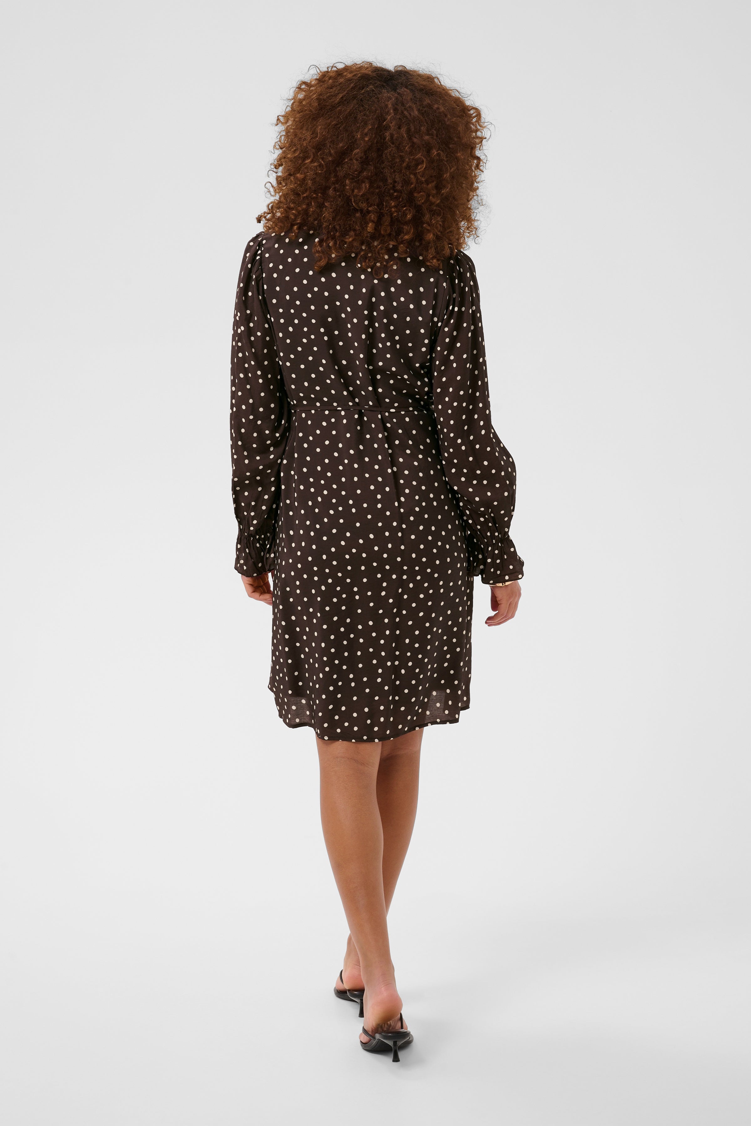 Kadotte Dress - Coffee Bean-Special Occasion Dresses- Hometown Style HTS, women's in store and online boutique located in Ingersoll, Ontario