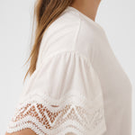 KAhermia T-Shirt - Chalk-Casual Tops- Hometown Style HTS, women's in store and online boutique located in Ingersoll, Ontario