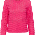 KAsilja Pullover Knit - Beetroot Purple-Sweaters and Cardigans- Hometown Style HTS, women's in store and online boutique located in Ingersoll, Ontario
