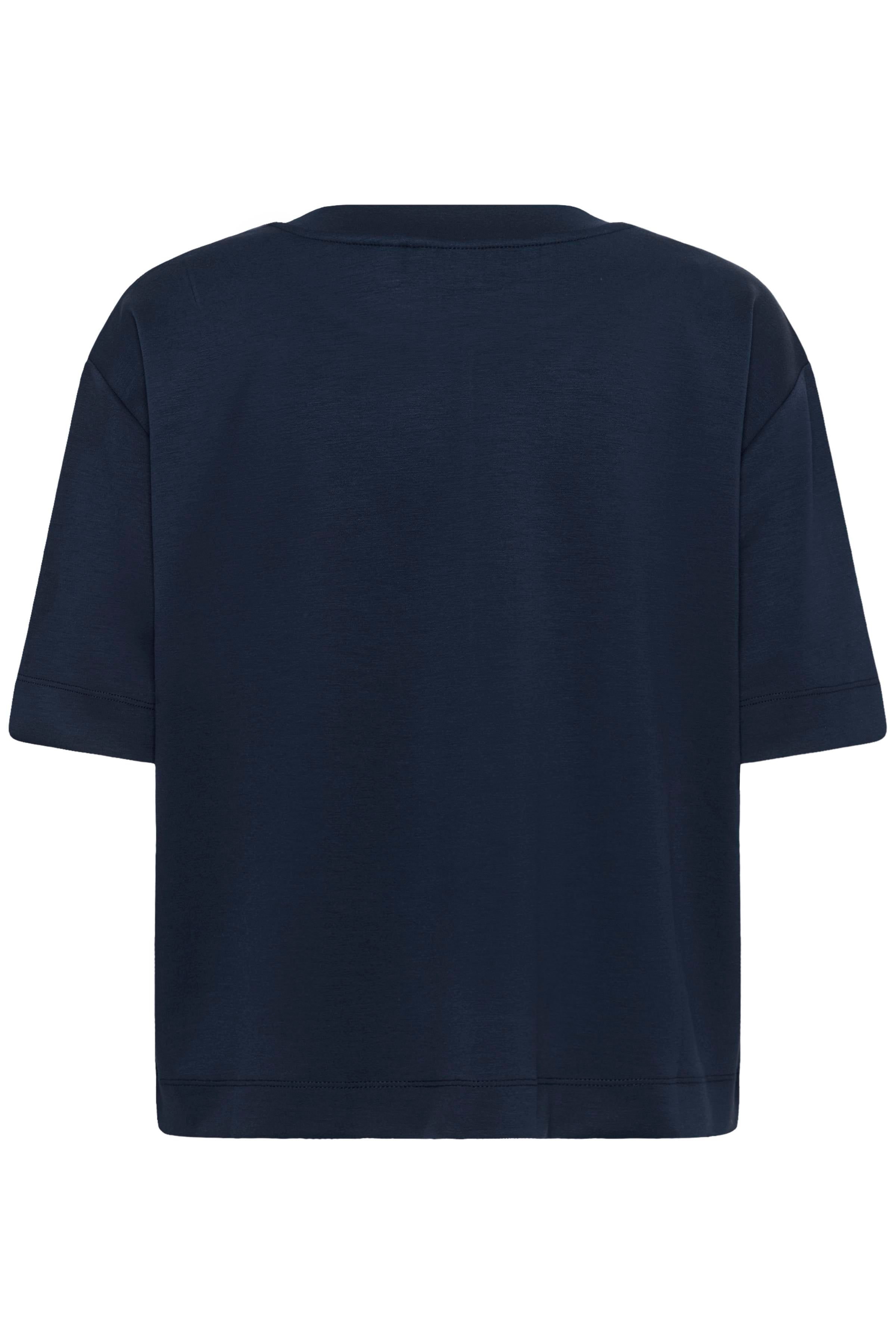 KAannie T-Shirt - Midnight Marine-Casual Tops- Hometown Style HTS, women's in store and online boutique located in Ingersoll, Ontario