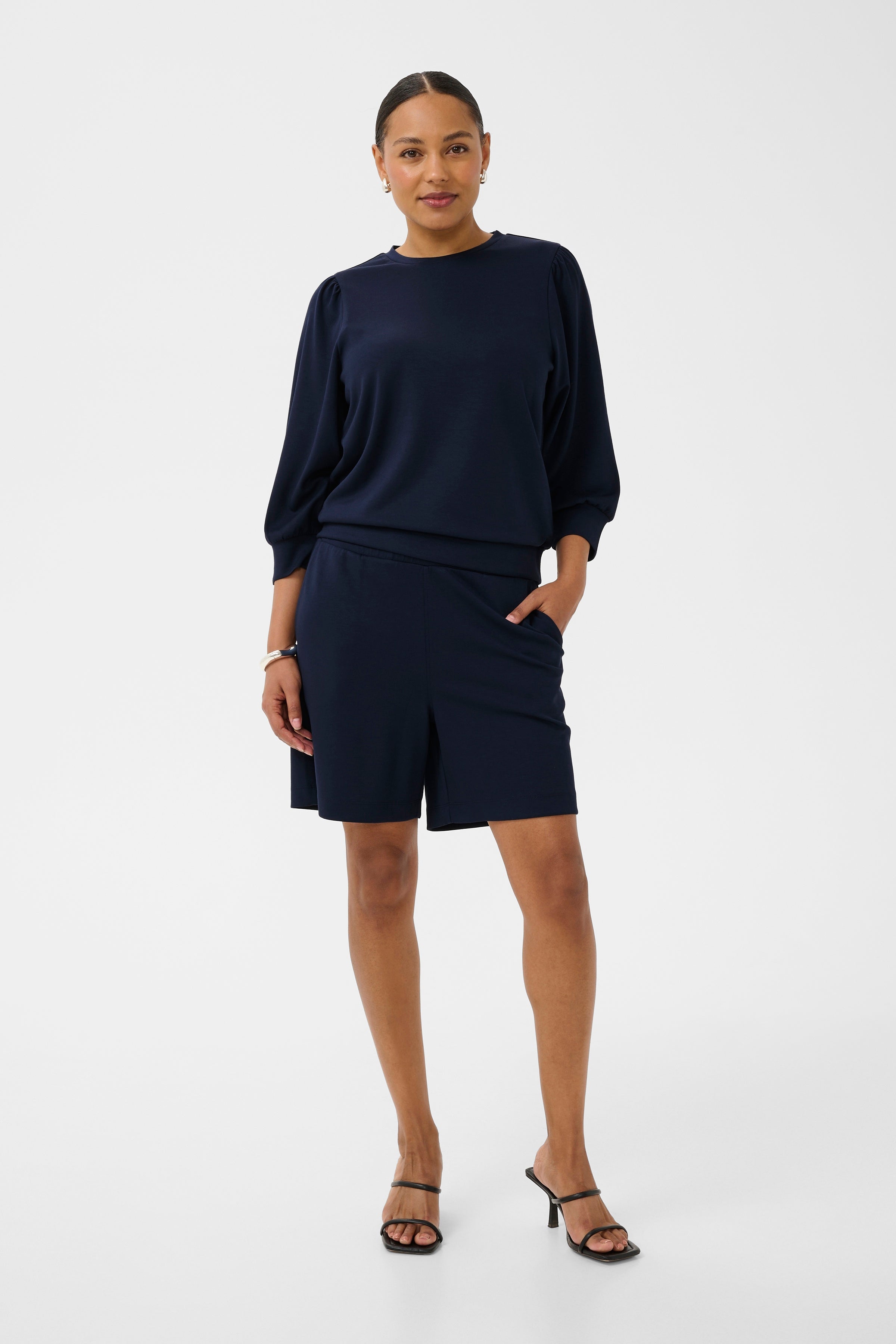KAannie T-Shirt - Midnight Marine-Casual Tops- Hometown Style HTS, women's in store and online boutique located in Ingersoll, Ontario