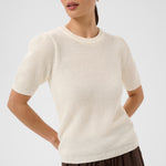 KAvivian Knit Pullover - Chalk-Sweaters and Cardigans- Hometown Style HTS, women's in store and online boutique located in Ingersoll, Ontario