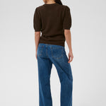 KAvivian Knit Pullover - Coffee Bean-Sweaters and Cardigans- Hometown Style HTS, women's in store and online boutique located in Ingersoll, Ontario