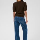 KAvivian Knit Pullover - Coffee Bean-Sweaters and Cardigans- Hometown Style HTS, women's in store and online boutique located in Ingersoll, Ontario
