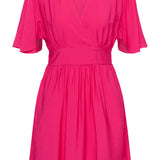 KAsirenaa Short Dress - Hot Pink-Casual Dresses- Hometown Style HTS, women's in store and online boutique located in Ingersoll, Ontario
