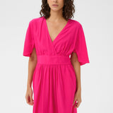 KAsirenaa Short Dress - Hot Pink-Casual Dresses- Hometown Style HTS, women's in store and online boutique located in Ingersoll, Ontario