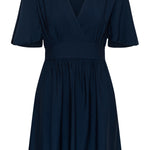 KAsirenaa Short Dress - Midnight Marine-Casual Dresses- Hometown Style HTS, women's in store and online boutique located in Ingersoll, Ontario