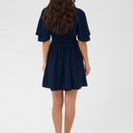 KAsirenaa Short Dress - Midnight Marine-Casual Dresses- Hometown Style HTS, women's in store and online boutique located in Ingersoll, Ontario