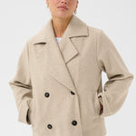 KASaturn Short Jacket - Beige Smoke-Coat & Jackets- Hometown Style HTS, women's in store and online boutique located in Ingersoll, Ontario
