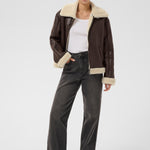 KAarabella Jacket - Coffee Bean-Coat & Jackets- Hometown Style HTS, women's in store and online boutique located in Ingersoll, Ontario