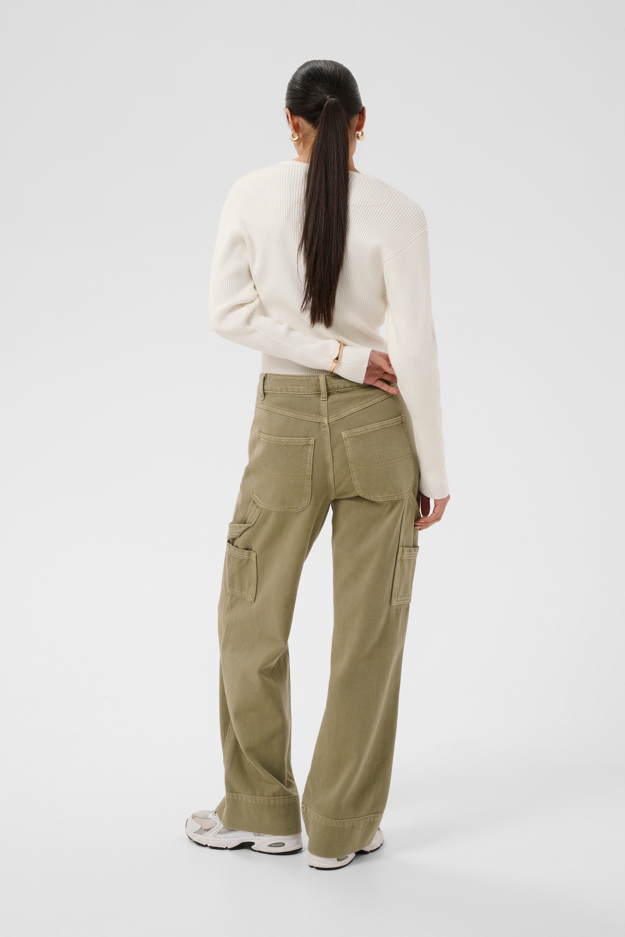 Kamimi Cargo Pants - Aloe-Bottoms- Hometown Style HTS, women's in store and online boutique located in Ingersoll, Ontario