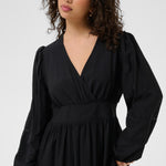 KAhaily Dress - Black Deep-Casual Dresses- Hometown Style HTS, women's in store and online boutique located in Ingersoll, Ontario