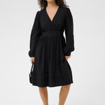 KAhaily Dress - Black Deep-Casual Dresses- Hometown Style HTS, women's in store and online boutique located in Ingersoll, Ontario