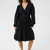 KAhaily Dress - Black Deep-Casual Dresses- Hometown Style HTS, women's in store and online boutique located in Ingersoll, Ontario