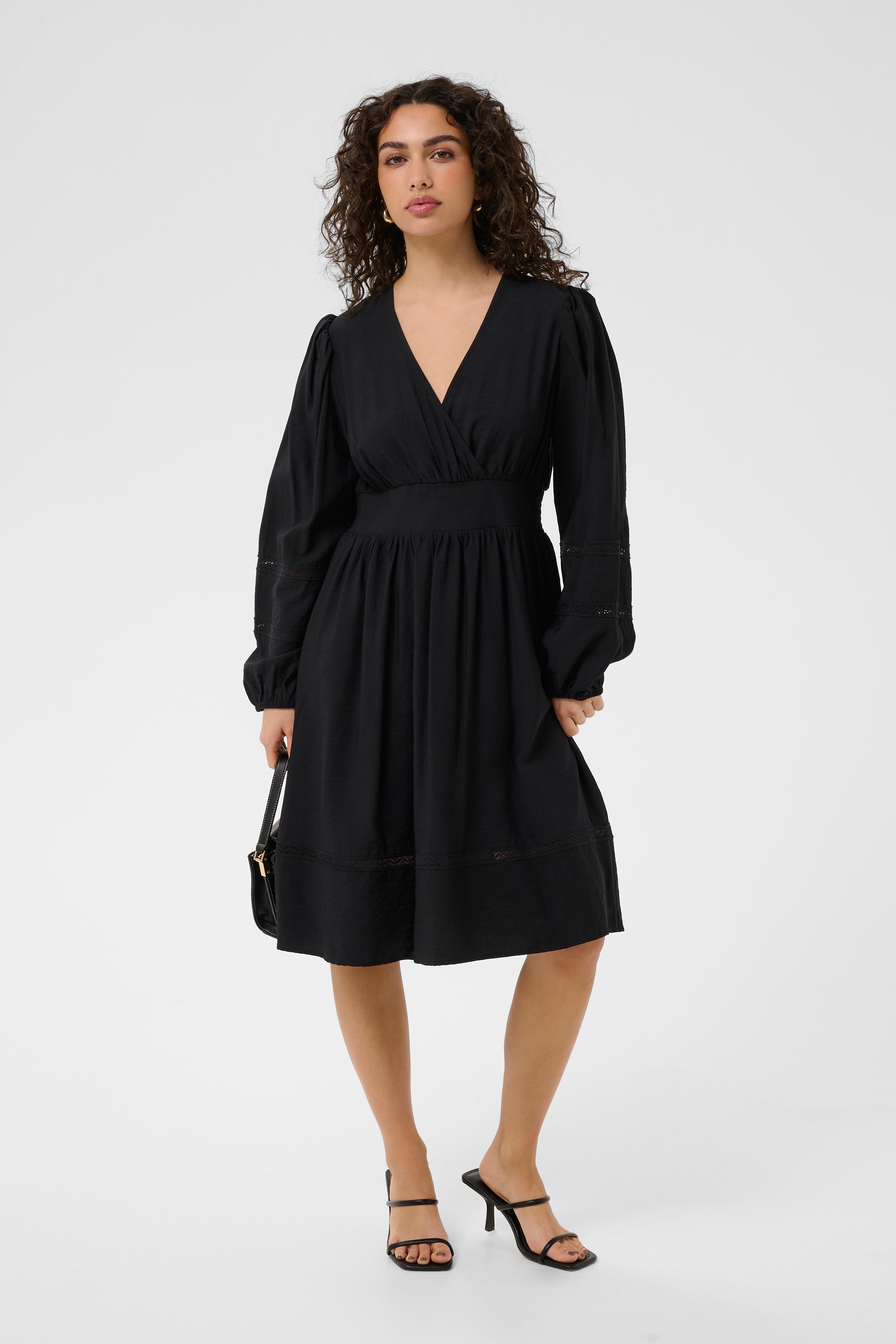 KAhaily Dress - Black Deep-Casual Dresses- Hometown Style HTS, women's in store and online boutique located in Ingersoll, Ontario