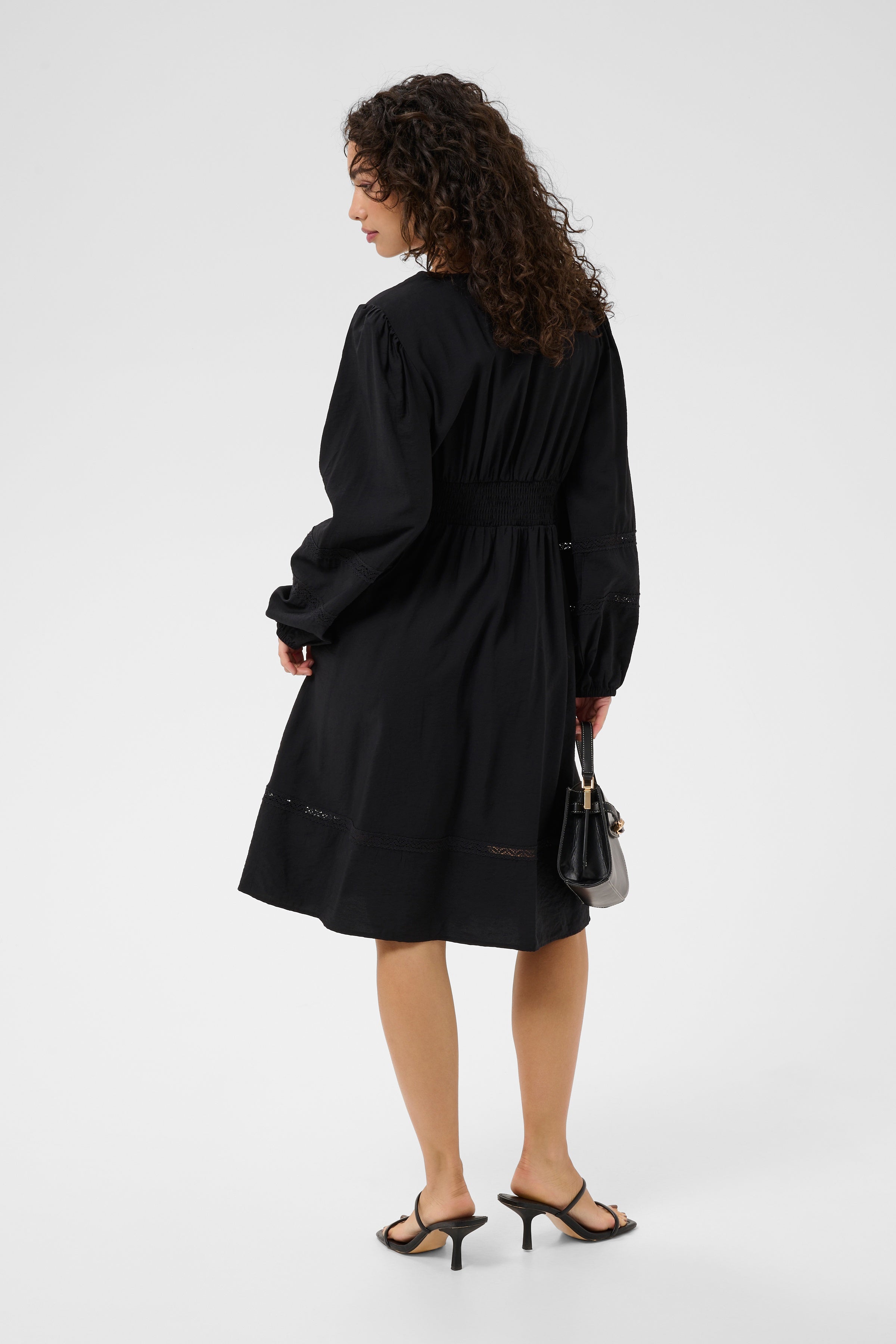 KAhaily Dress - Black Deep-Casual Dresses- Hometown Style HTS, women's in store and online boutique located in Ingersoll, Ontario