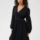 KAhaily Dress - Black Deep-Casual Dresses- Hometown Style HTS, women's in store and online boutique located in Ingersoll, Ontario
