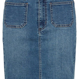 KAkarla Denim Skirt-Bottoms- Hometown Style HTS, women's in store and online boutique located in Ingersoll, Ontario